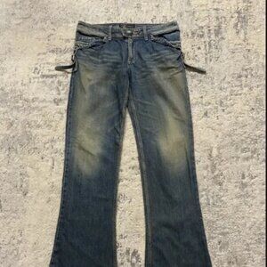 Share Spirit - Flared Mudwash Denim